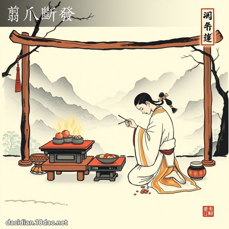 翦爪断发 配图