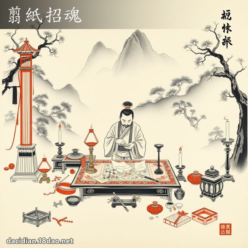 翦纸招魂 配图