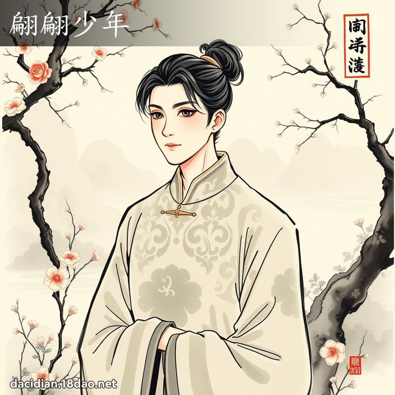 翩翩少年 配图