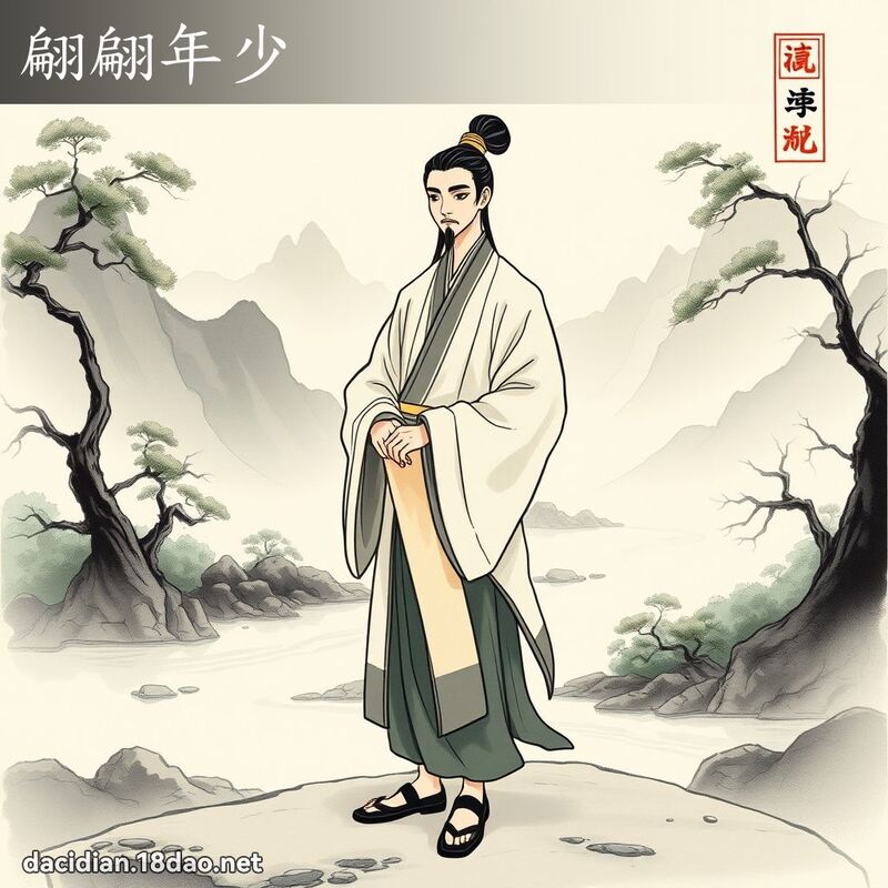 翩翩年少 配图