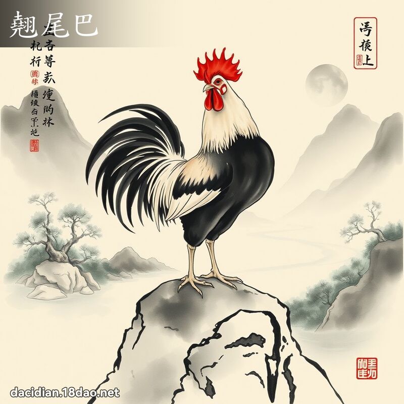 翘尾巴 配图