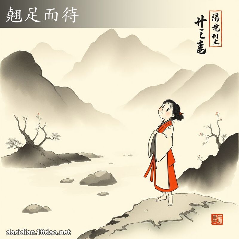 翘足而待 配图
