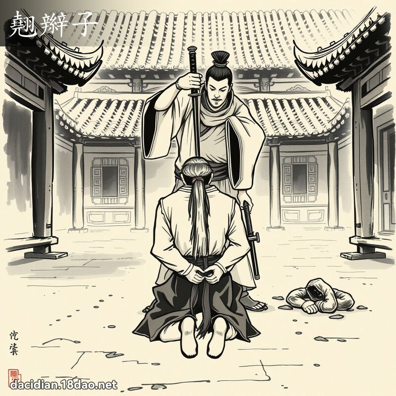 翘辫子 配图