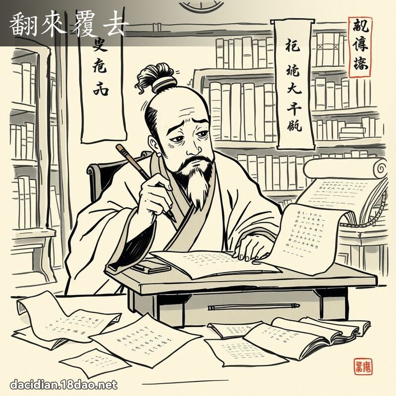 翻来覆去 配图