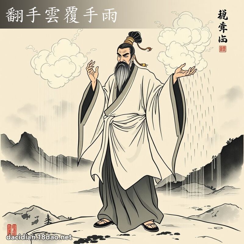 翻手云覆手雨 配图