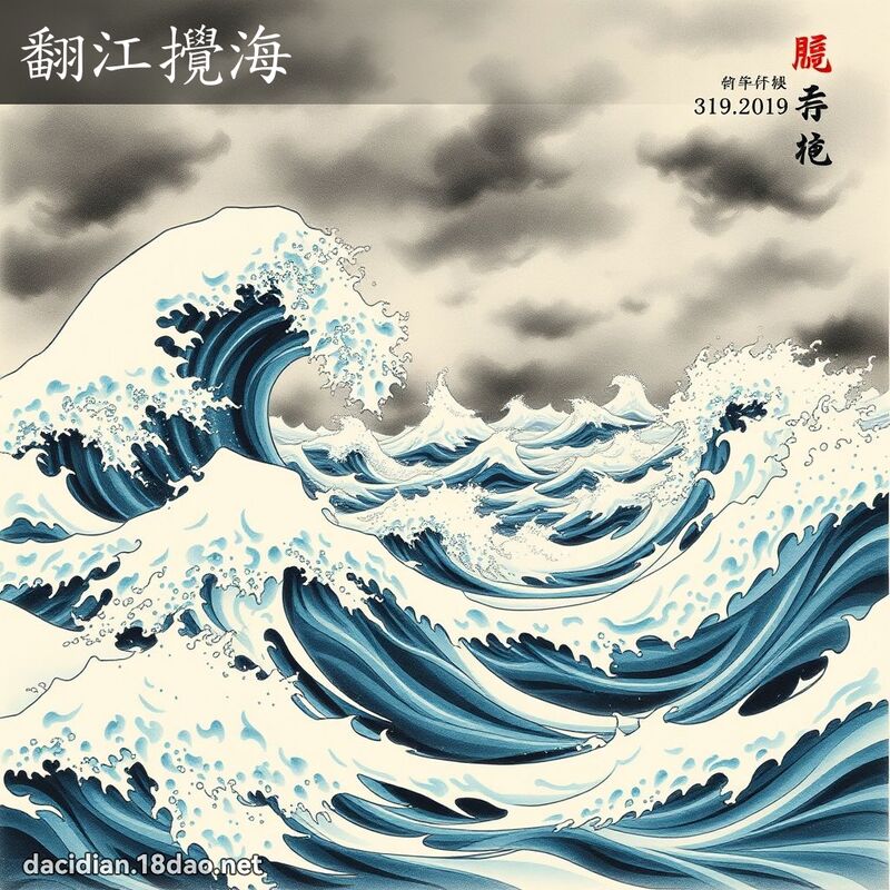 翻江搅海 配图