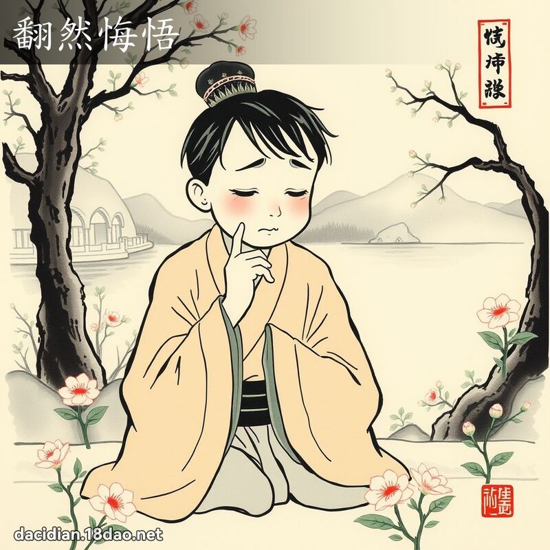 翻然悔悟 配图