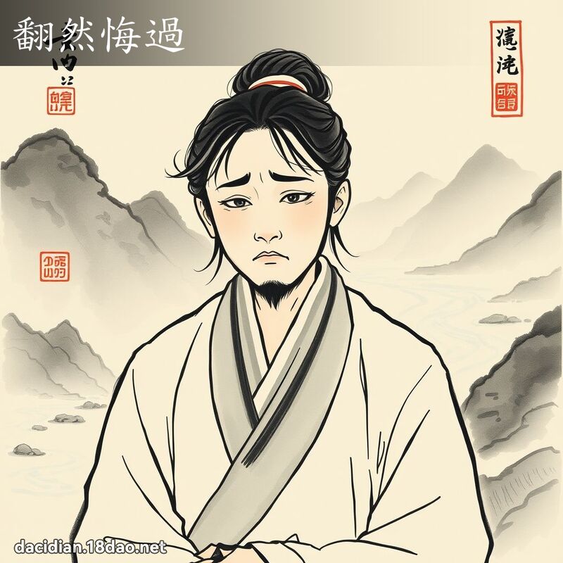 翻然悔过 配图