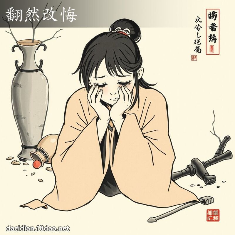 翻然改悔 配图