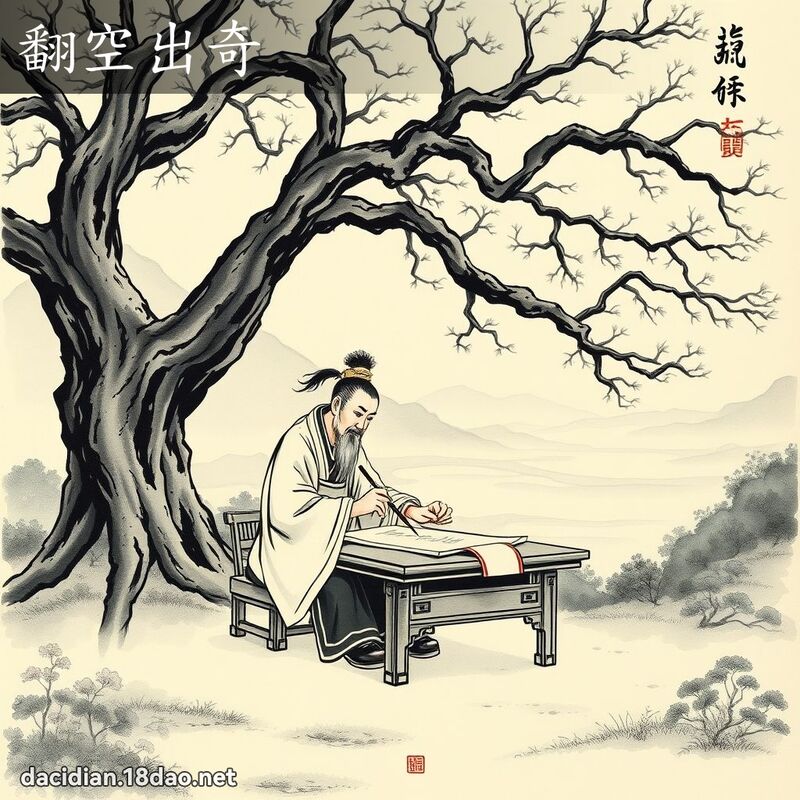 翻空出奇 配图
