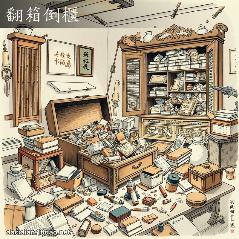 翻箱倒柜 配图