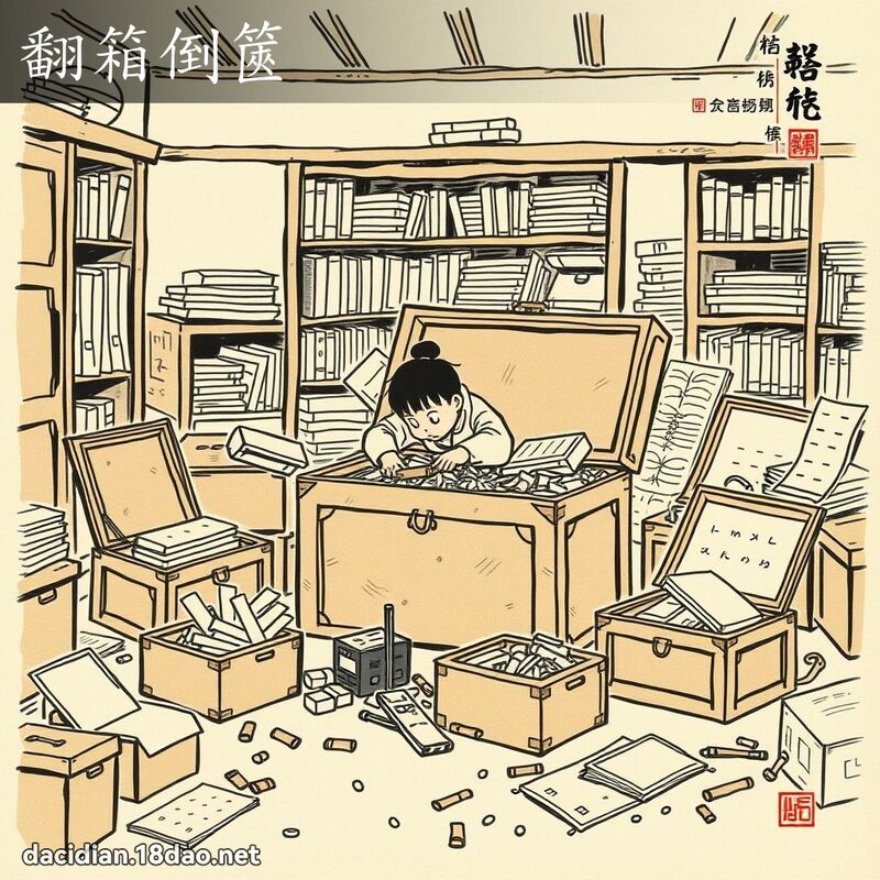 翻箱倒篋 配图