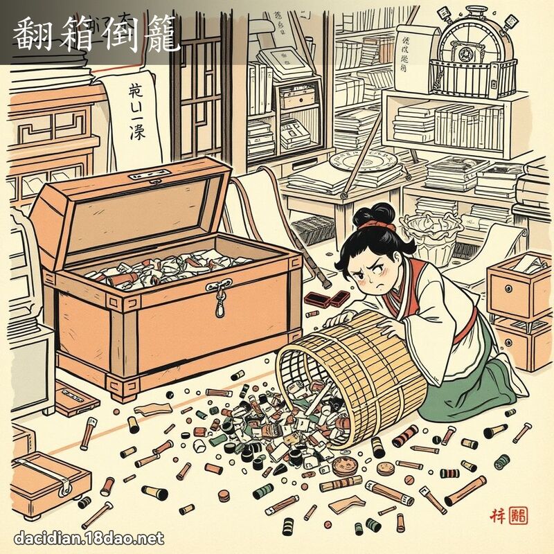 翻箱倒笼 配图