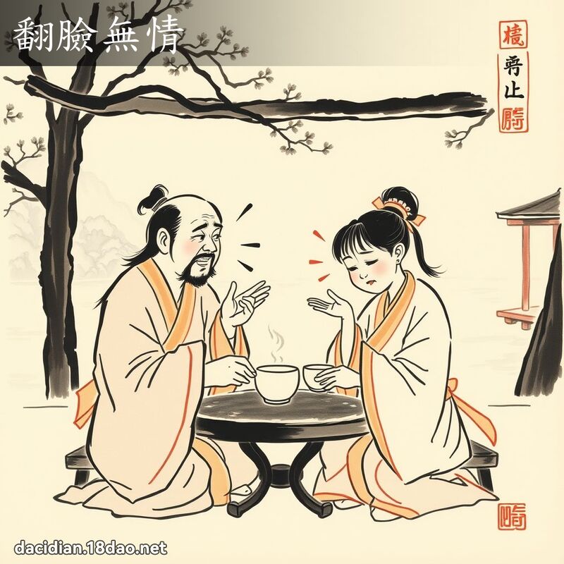 翻脸无情 配图