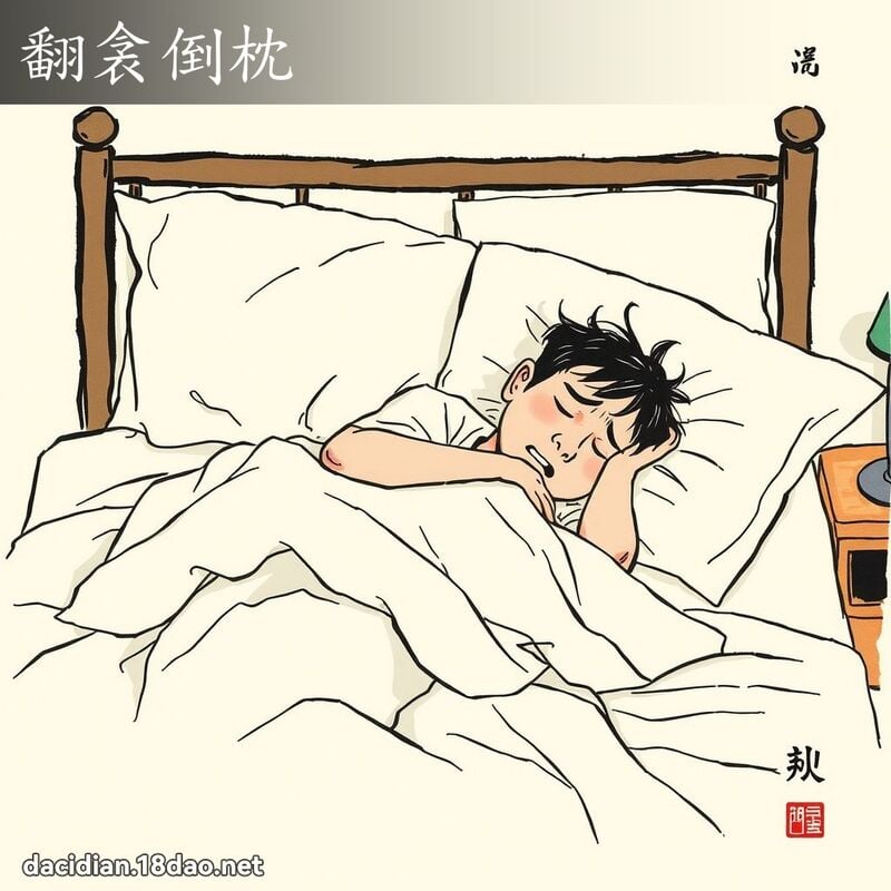 翻衾倒枕 配图