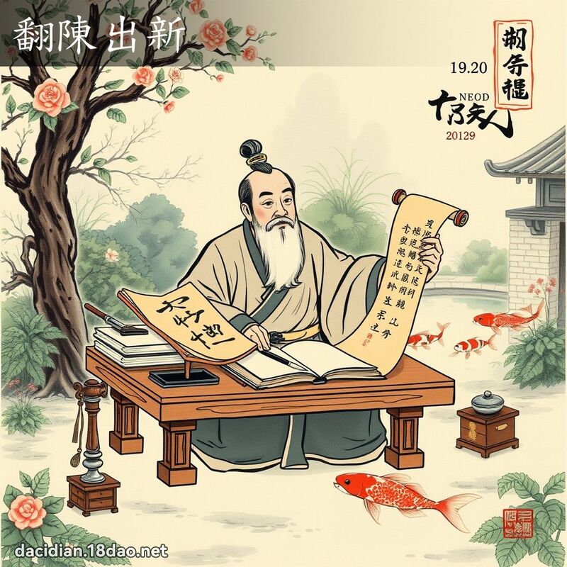 翻陈出新 配图