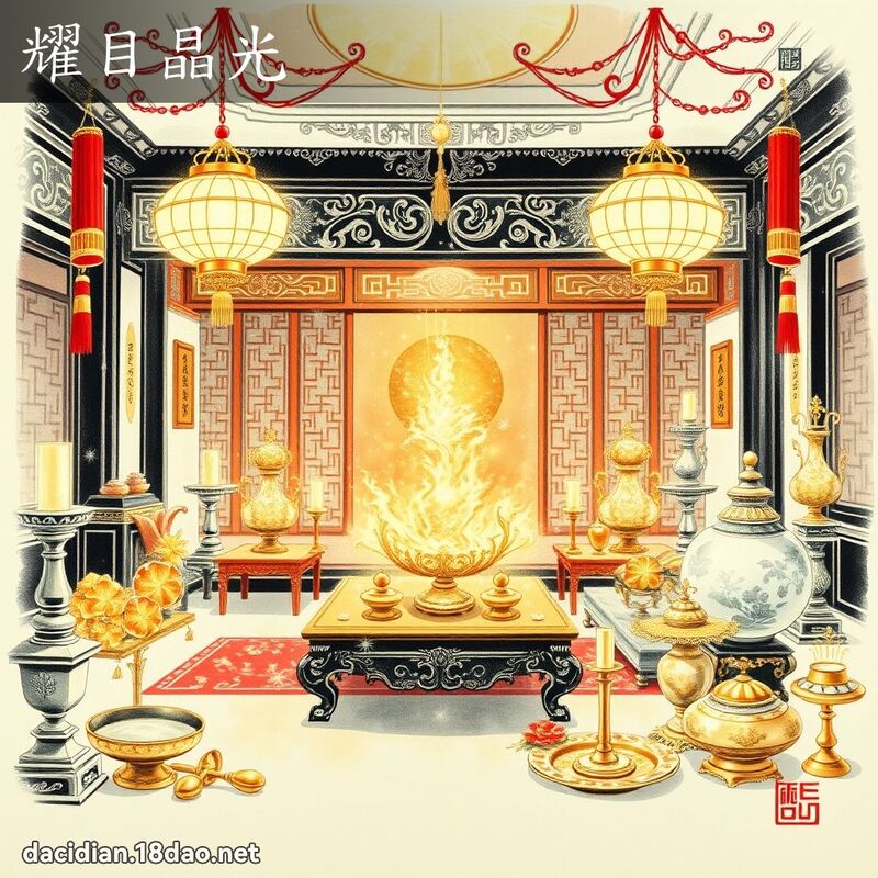 耀目晶光 配图