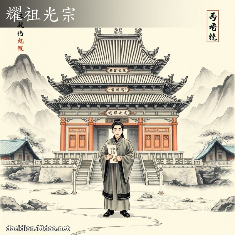 耀祖光宗 配图