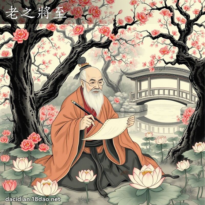 老之將至 配图