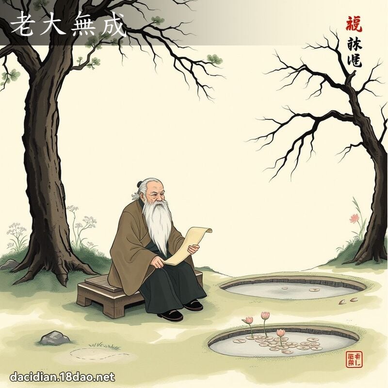 老大无成 配图