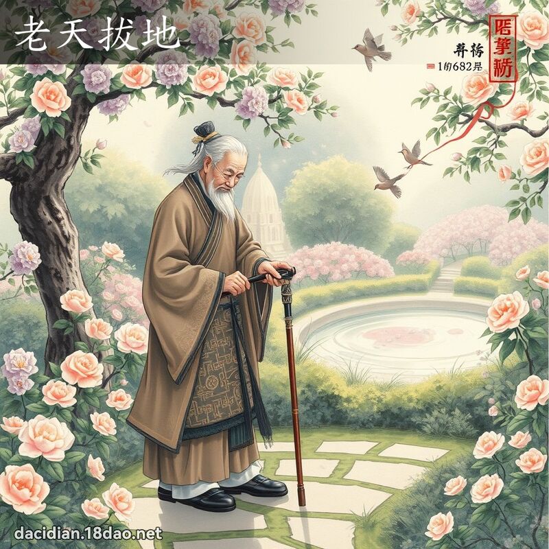 老天拔地 配图