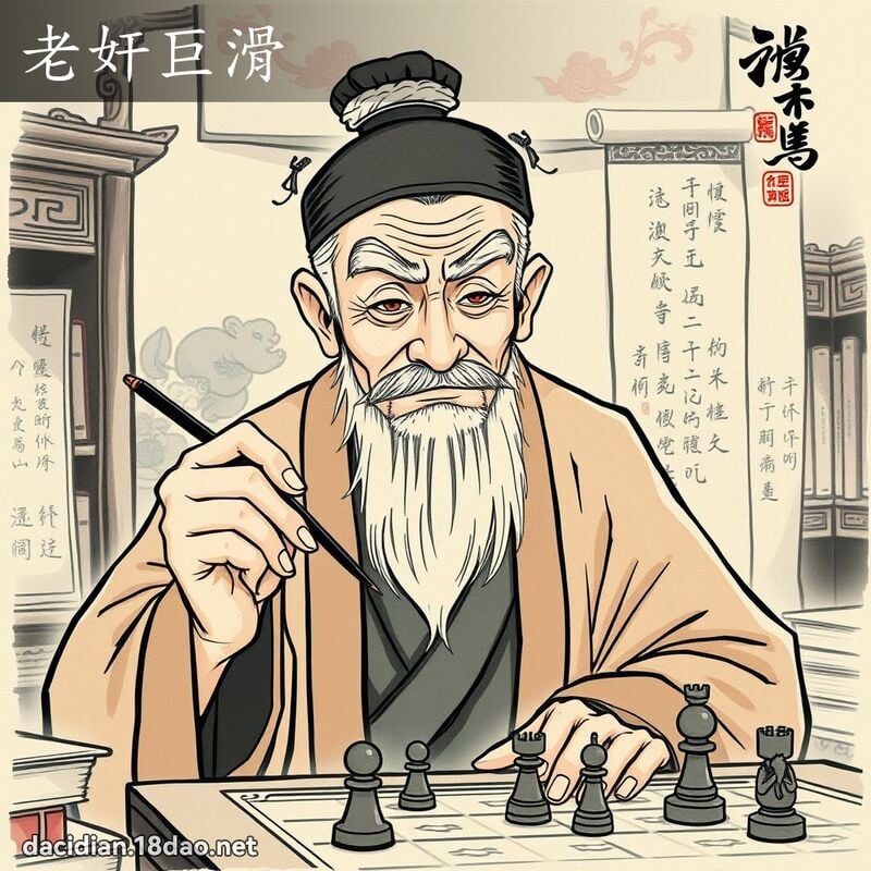 老奸巨滑 配图