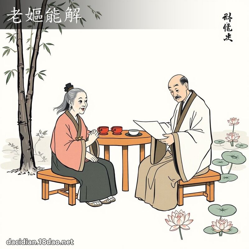 老嫗能解 配图