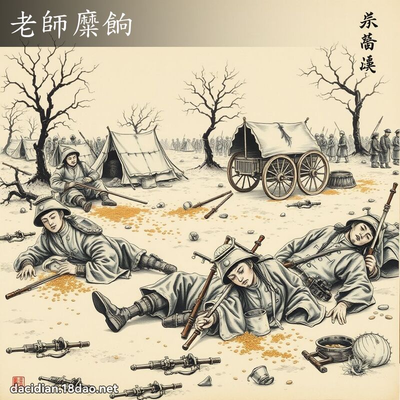 老师糜餉 配图