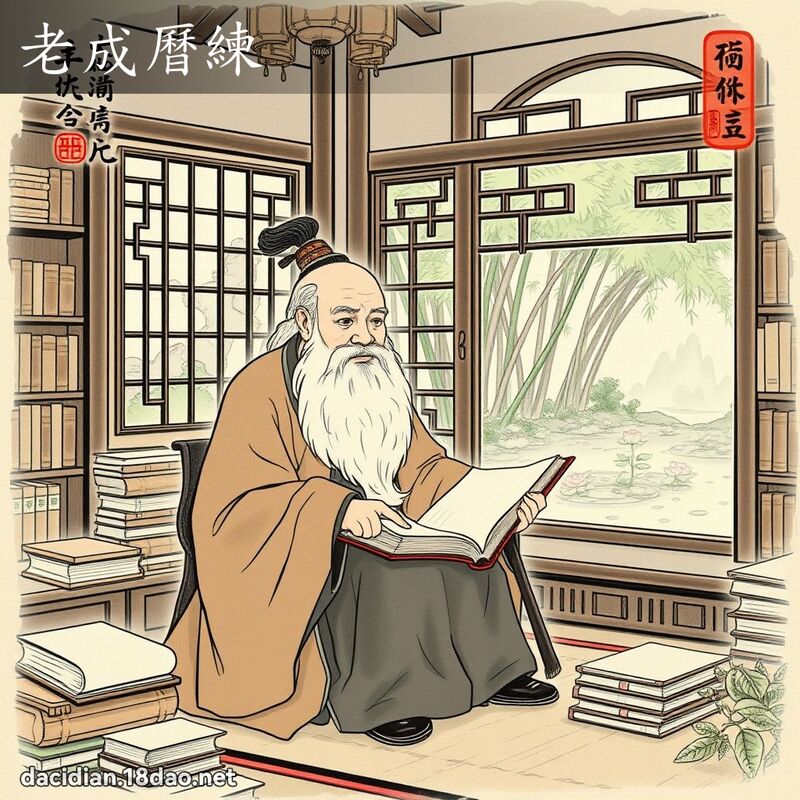 老成历练 配图