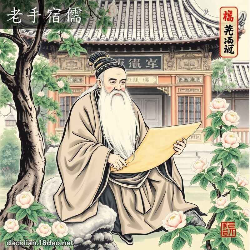 老手宿儒 配图