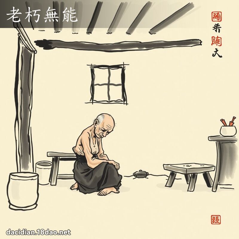 老朽无能 配图