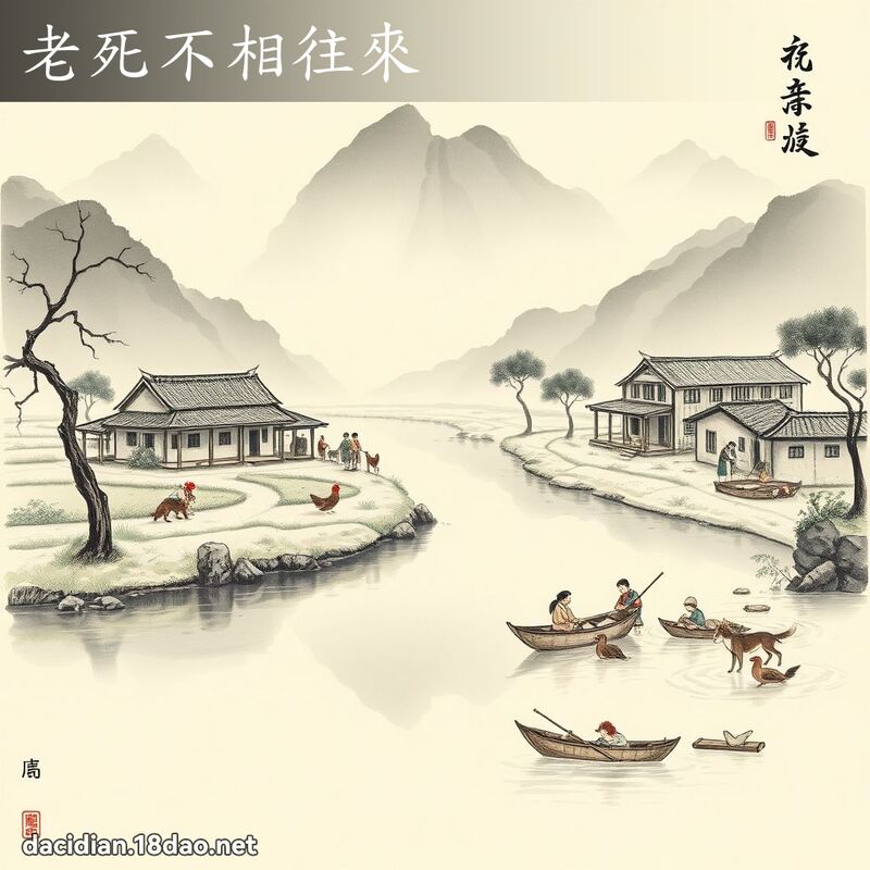 老死不相往来 配图