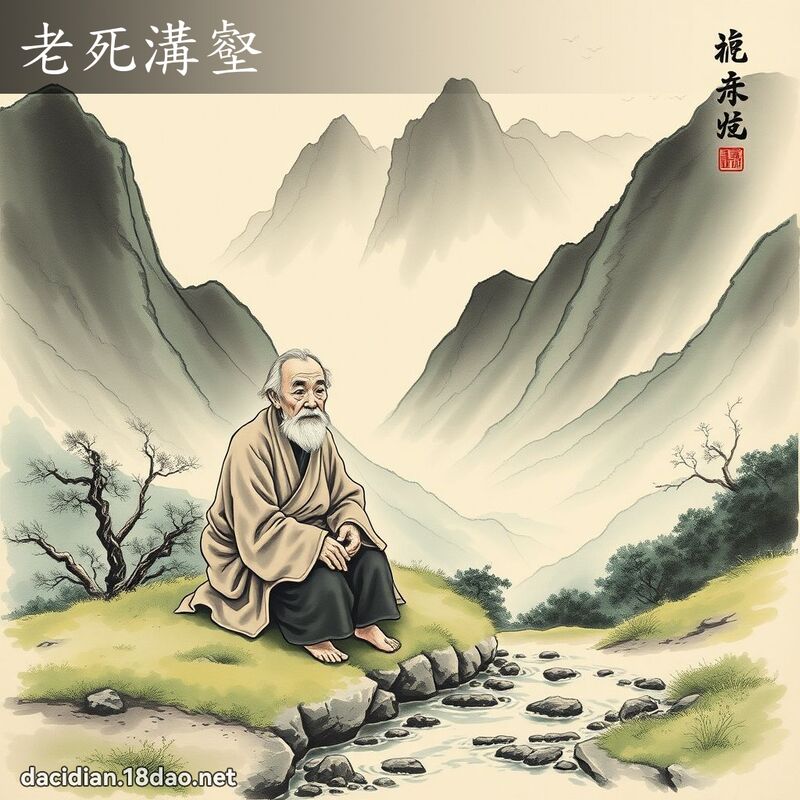 老死沟壑 配图