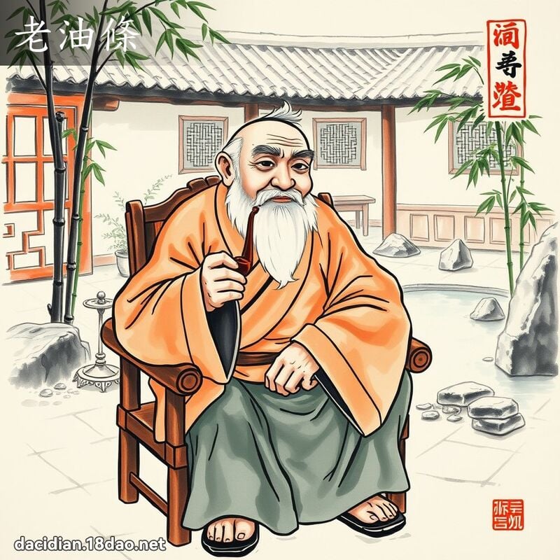 老油条 配图