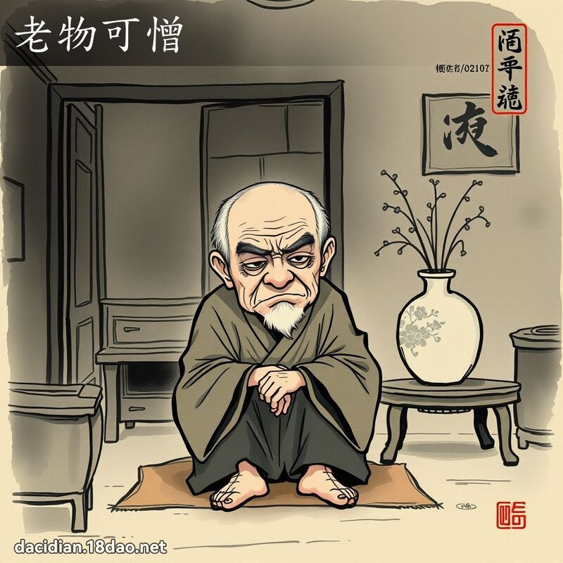 老物可憎 配图