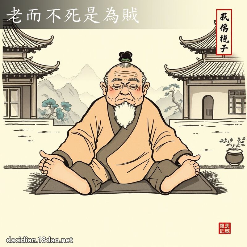老而不死是为贼 配图
