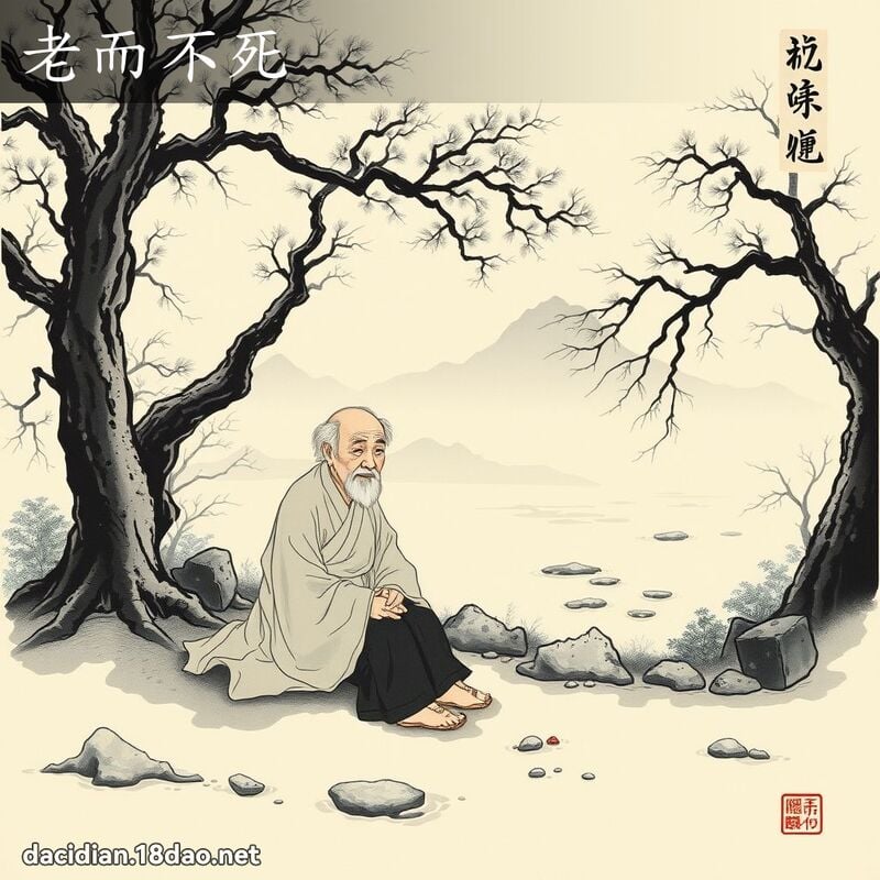 老而不死 配图