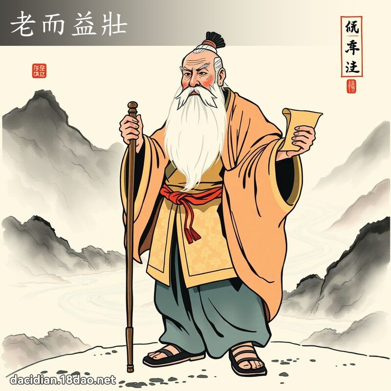 老而益壮 配图