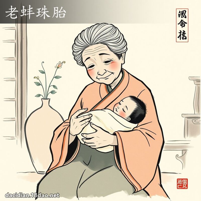 老蚌珠胎 配图