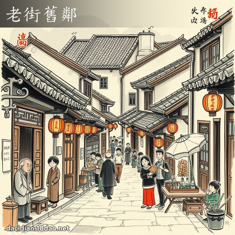 老街旧邻 配图