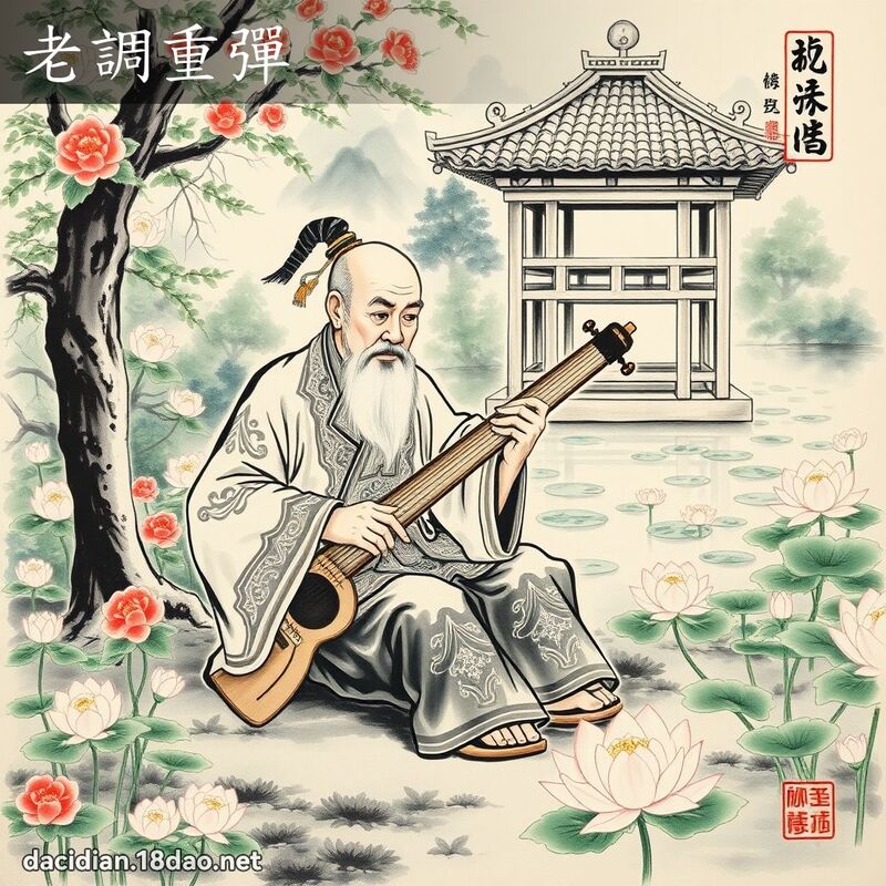 老调重弹 配图