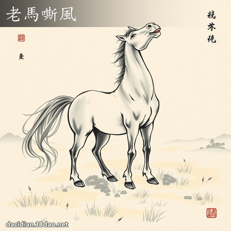 老马嘶风 配图