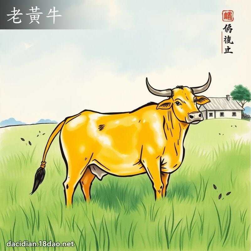 老黄牛 配图