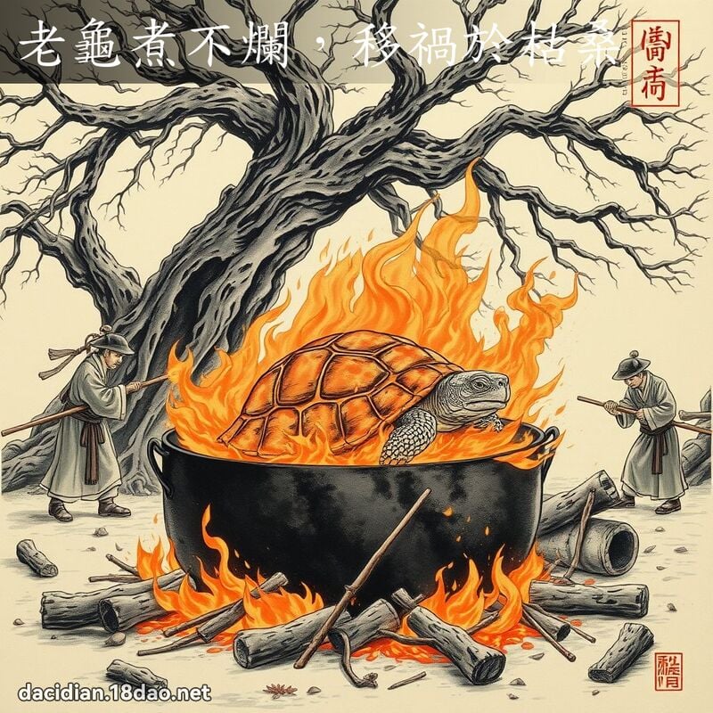 老龟煮不烂,移祸於枯桑 配图