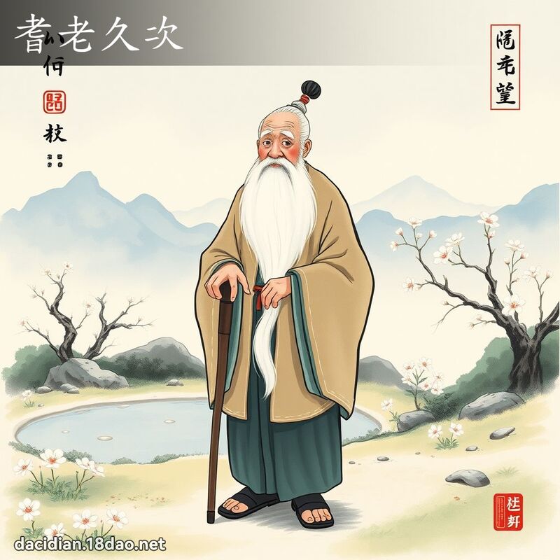 耆老久次 配图