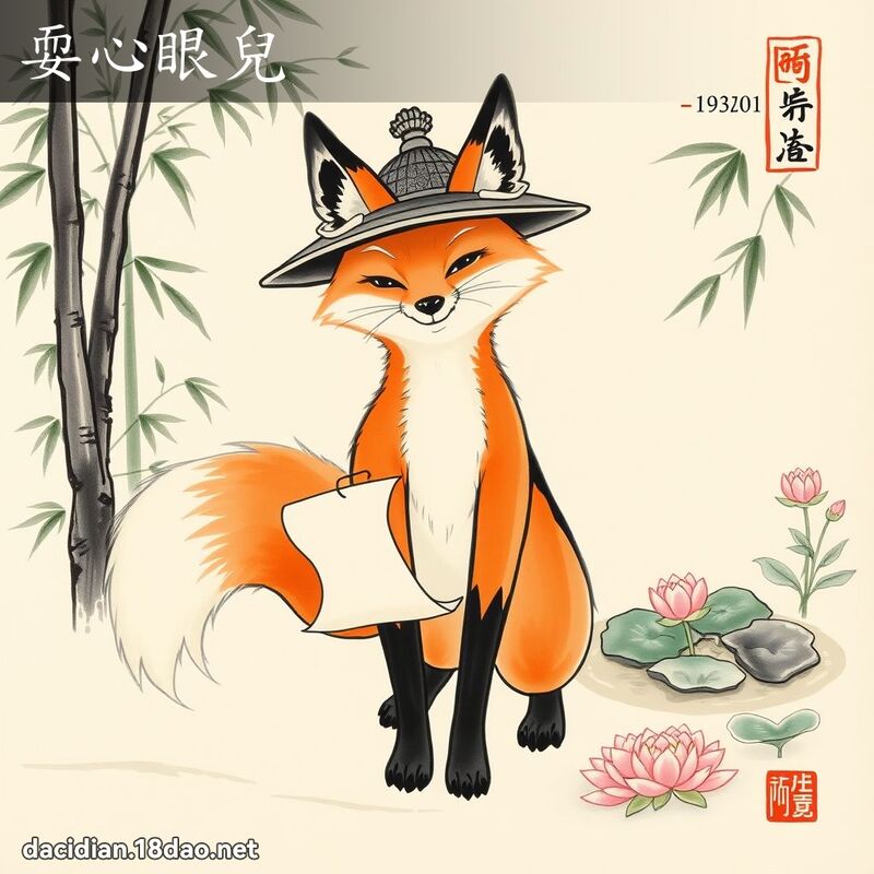 耍心眼儿 配图