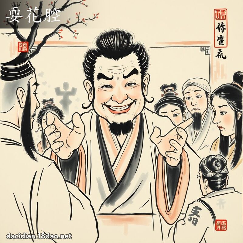 耍花腔 配图