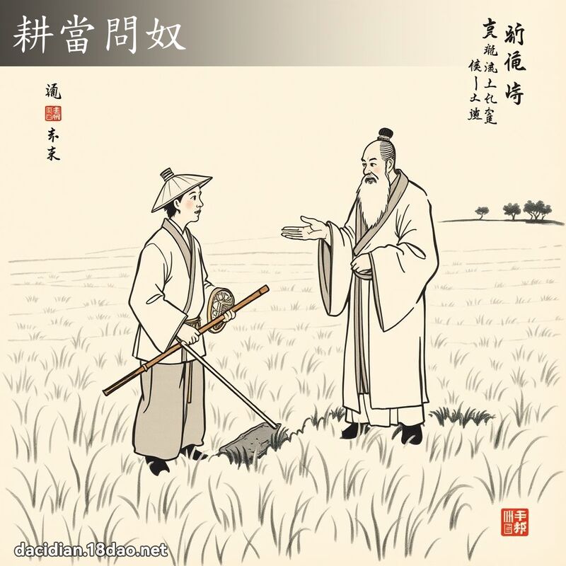 耕当问奴 配图
