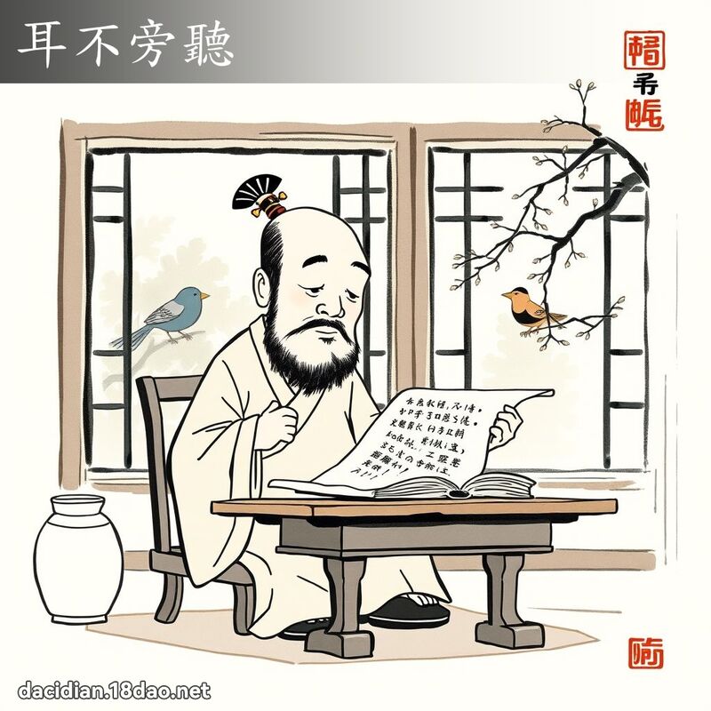 耳不旁听 配图
