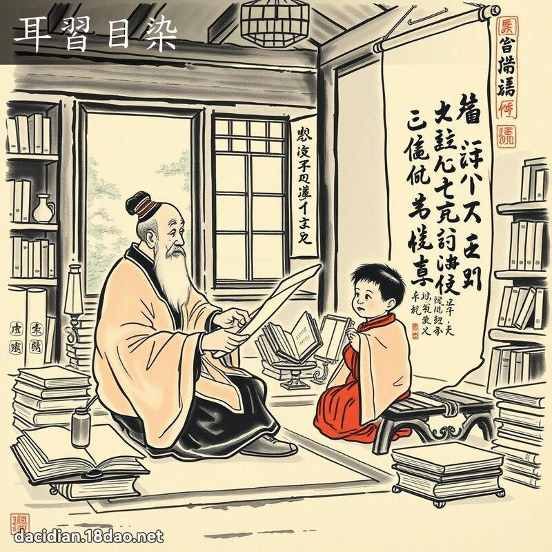 耳习目染 配图